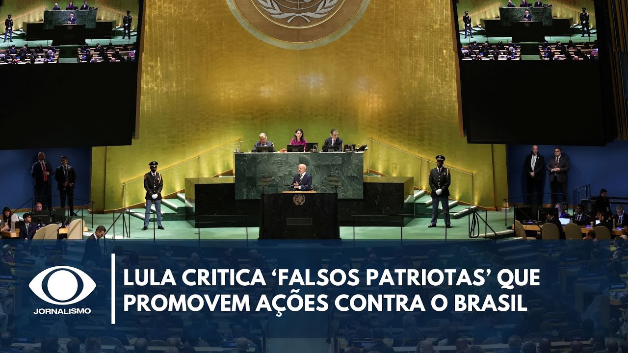Lula critica falsos patriotas que promovem ações públicas contra o Brasil