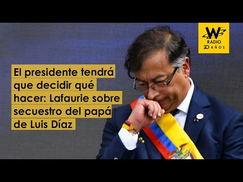 El presidente tendrá que decidir qué hacer: Lafaurie sobre secuestro del papá de Luis Díaz