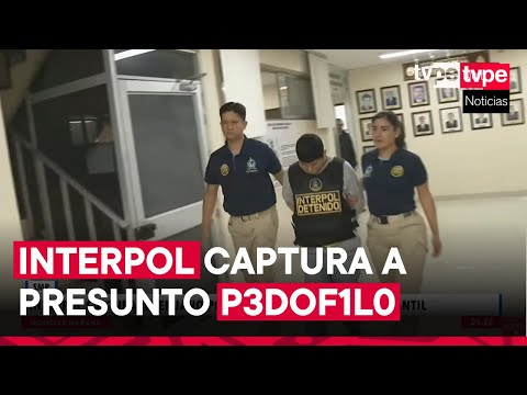 SMP: Interpol y FBI capturan a peruano acusado de explotación sexual