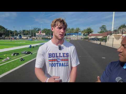 Bolles RB Xander Edwards Full Interview