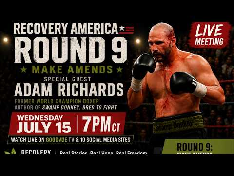 Join us tonight at 7:00 PM CT for a special Recovery America Live Meeting!