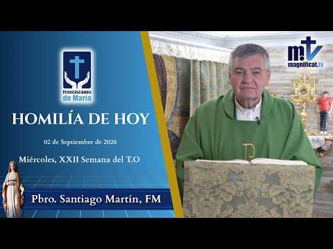 “Da Gracias Por lo Que Tienes, Para no Perderlo” | Homilía, Miércoles, XXII Semana | P. Santiago M