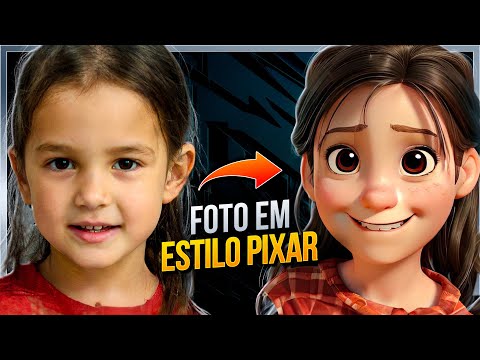 COMO TRANSFORMAR FOTO EM ESTILO PIXAR DE COM IA FÁCIL E DE GRAÇA!
