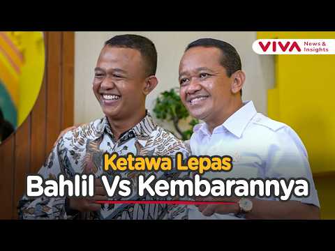 Momen Bahlil Lahadalia Tertawa Saat Bertemu Kembarannya