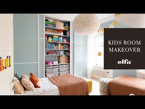 Transforming the girls’ room into a creative and restful space