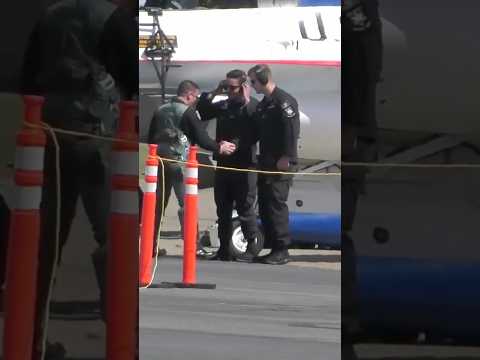 Epic Look F-16 Demo Pilot After Thrilling Show #subscribe #military #aviation 🔥
