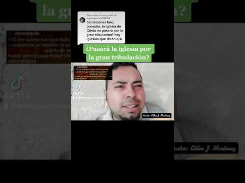¿PASARÁ LA IGLESIA POR LA GRAN TRIBULACIÓN?