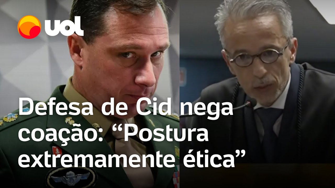 Defesa de Cid nega coação durante delação premiada à PF Postura extremamente ética