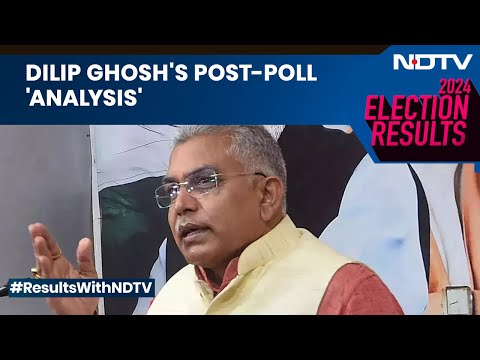 Bengal Election Result | Bengal Ex-BJP Chief Pins Poll Loss On Party Leadership