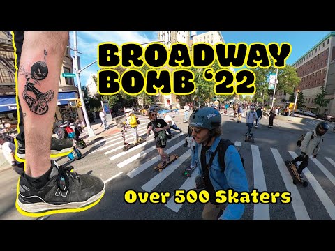 Broadway Bomb Weekend 2022 - ESK8 Vlog by ShredLights