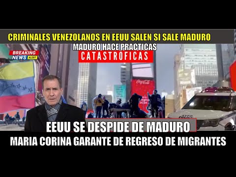 SE PRENDIO! EEUU se despide de Maduro: con su salida MIGRANTES criminales regresan a Venezuela