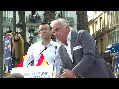 Pons (PP): España vive una revolución pacífica pero inquebrantable