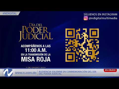 EN VIVO: Audiencia Solemne, en ocasión del Día del Poder Judicial.