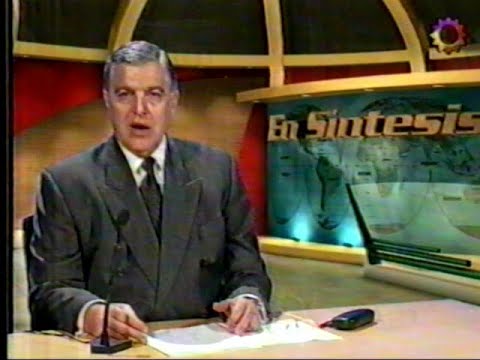 DiFilm - Noticiero En Sintesis con Santo Biasatti (09/04/2001)