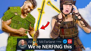 YouTube thumbnail for Ser Winter's video titled 'The NEW BLOW PIPE is SO BROKEN in Rust (100% Needs A Nerf)'