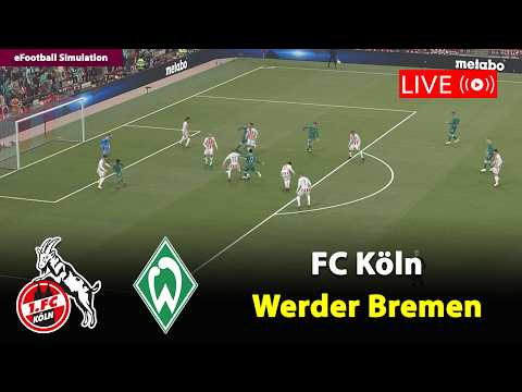 FC Köln gegen Werder Bremen | Bundesliga 26/27 | eFootball PES21 Simulation