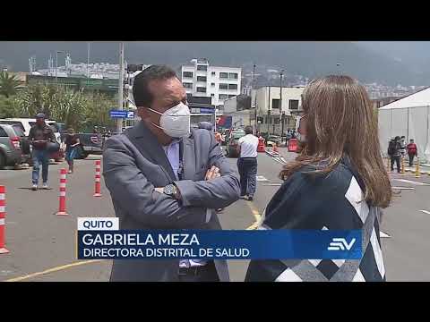 Se registraron reclaron por escasez de vacunas Pfizer en Quito