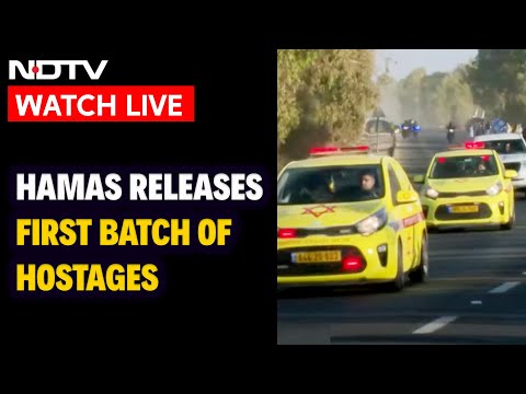 Israel Hamas Hostage Release LIVE | Israeli Hostages Freed By Hamas After 2 Years
