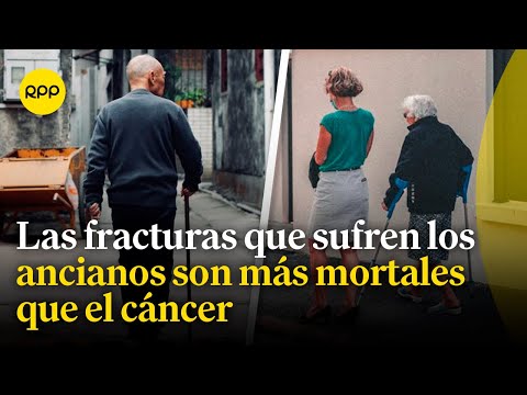 Fracturas por caídas en ancianos pueden ser más mortales que el cáncer