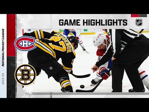 Canadiens @ Bruins 3/23 | NHL Highlights 2023