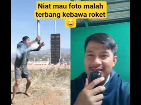 Niat mau foto malah terbang kebawa roket😄 #shorts #short #magic #funny