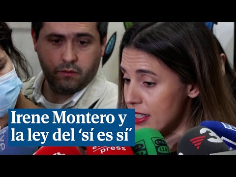 Irene Montero, sobre la ley 'del sí es sí': El PP está intentando humillar al PSOE con la reforma
