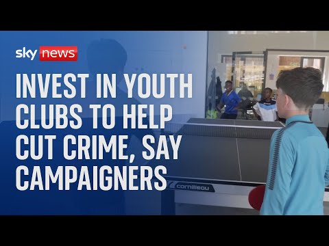 Government urged to invest in youth clubs to help cut crime