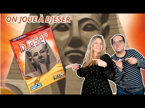 { Règles Et Partie } ON JOUE À DJESER | Jeu De Société | Creative And Cool
