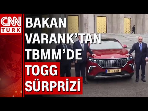 Bakan Varank Meclis'e TOGG ile geldi!