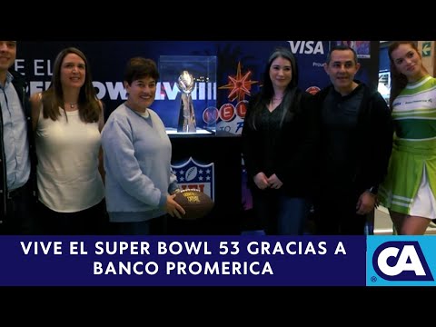 Banco Promerica y Visa revelan al afortunado ganador del sorteo para vivir el Super Bowl LVIII