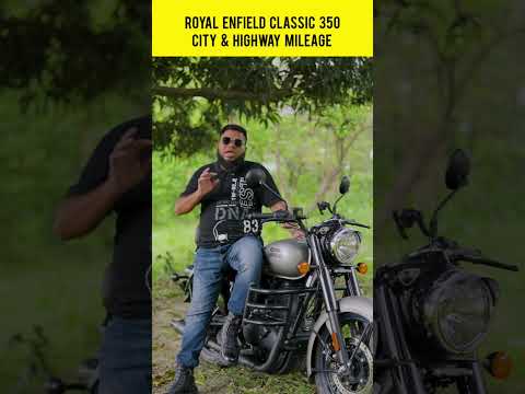 Royal Enfield Classic 350 City & Highway Mileage! #RoyalEnfieldClassic350 #RoyalEnfield #BikeBD