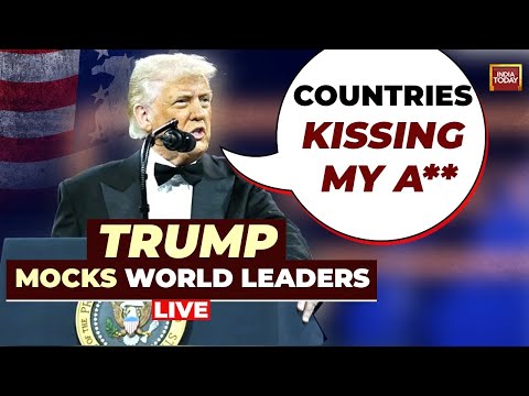 Donald Trump News LIVE: US President Mocks World Leaders Negotiating US Tariffs | Trump Speech