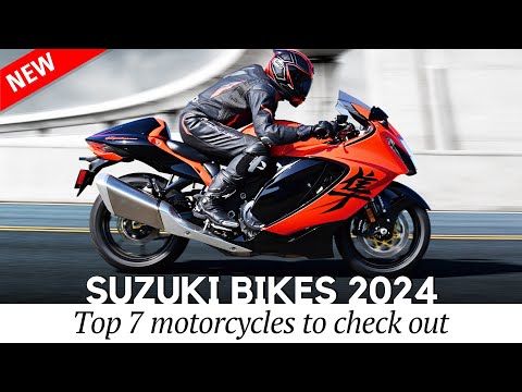 7 New Suzuki Motorcycles of 2024: Unleashing Power, Off-Road Capability and Precision