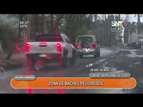 Llueve y los baches se vuelven más peligrosos