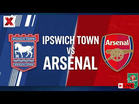 Ipswich Town vs Arsenal LIVE: Can Arteta’s Arsenal Continue Winning Run? | Carabao Cup | Watchalong
