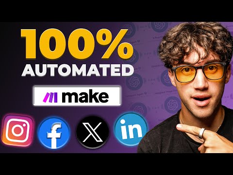 This AI Social Media System Creates Content DAILY! (100% Automated)