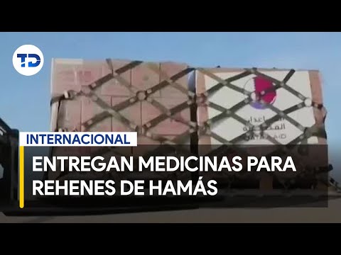 Gaza: entregan medicina destinada para 45 de los rehenes de Hama?s