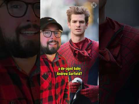 Will we get a de-aged baby Andrew Garfield in Madame Web? #madameweb #spiderman #peterparker #movie