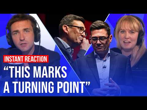Instant reaction: Burnham <strong>tears</strong> up during conference speech