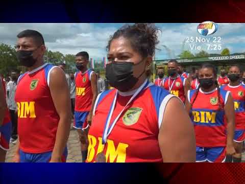 Ejército de Nicaragua celebró la ceremonia de clausura del campeonato de atletismo