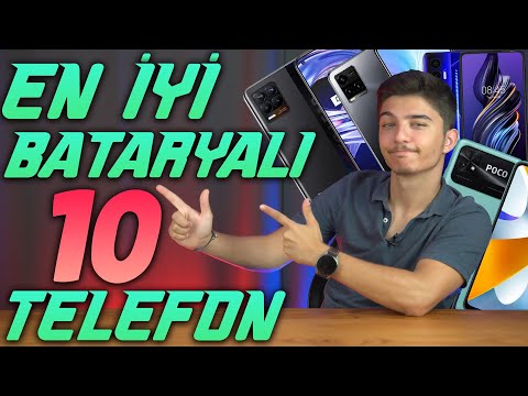 EN İYİ BATARYAYA SAHİP 10 TELEFON!