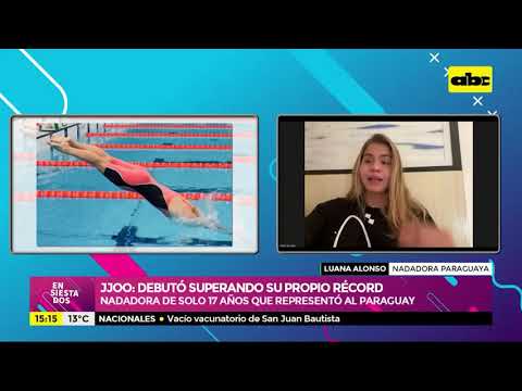Luana Alonso y su primera experiencia en los Juegos Olímpicos
