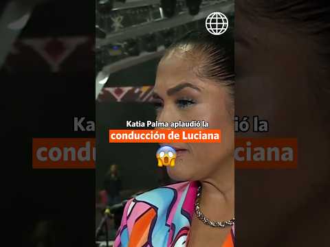 MÁS ESPECTÁCULOS | Katia Palma aplaude la conducción de Luciana Fuster | #shorts