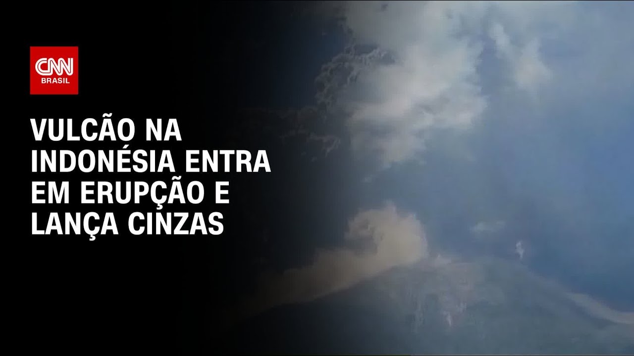 Vulcão na Indonésia entra em erupção e lança cinzas a 18 km de altura | CNN 360º
