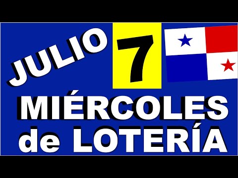 Resultados Sorteo Loteria Miercoles 7 de Julio 2021 Loteria Nacional de Panama Miercolito Que Jugo