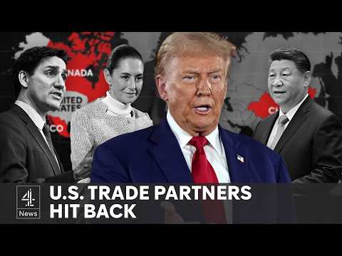 Trump Tariffs: China threaten action as Canada and Mexico retaliate