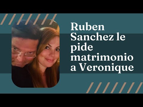 Ruben Sanchez le pide matrimonio a Veronique