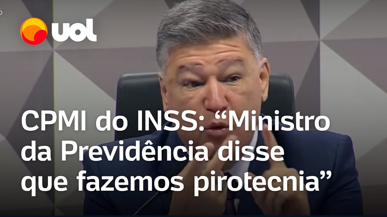 Ministro da Previdência chama CPMI do INSS de ‘pirotecnia’ e presidente da comissão rebate
