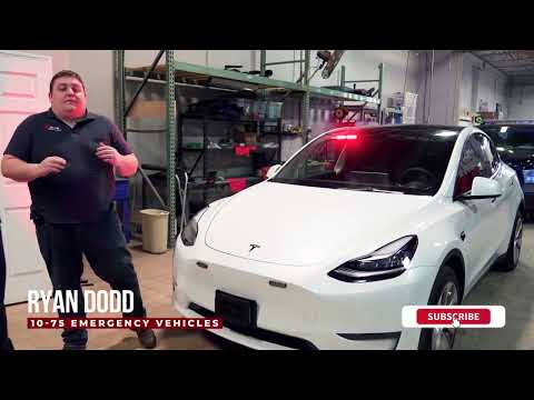 #Upfitting a Tesla Model Y into a Police Car - PART 3 _ 10-75 Emergency Vehicles-2022.