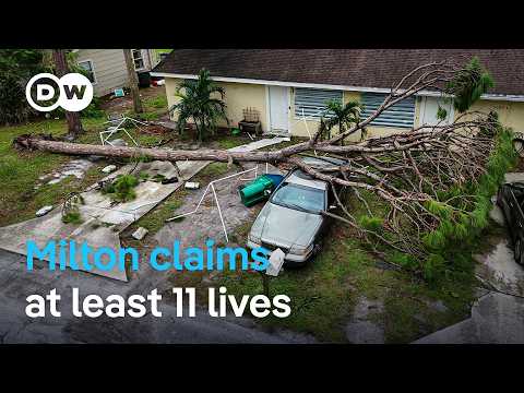 Hurricane leaves path of destruction in Florida | DW News